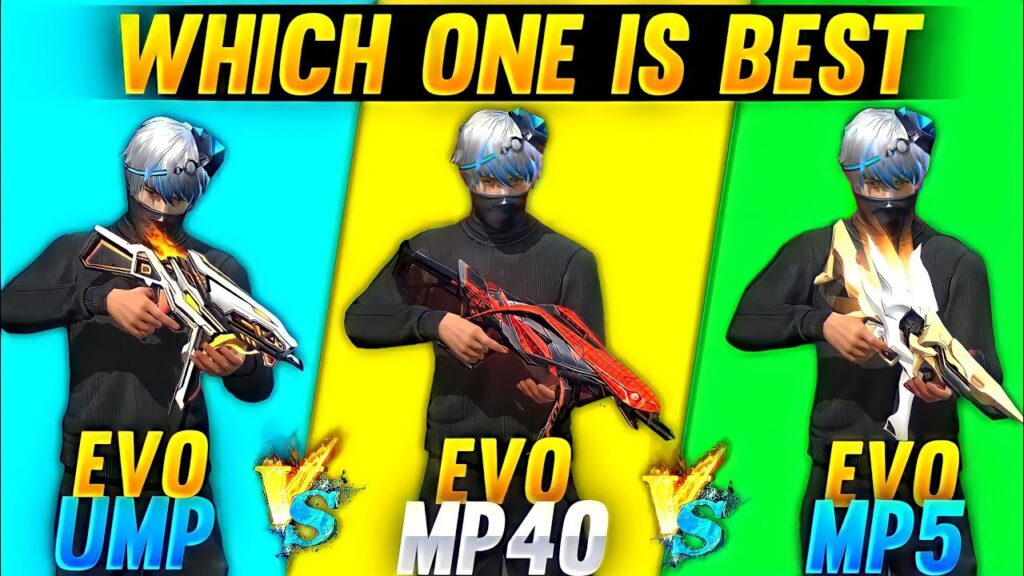Free Fire Evo Gun Skins