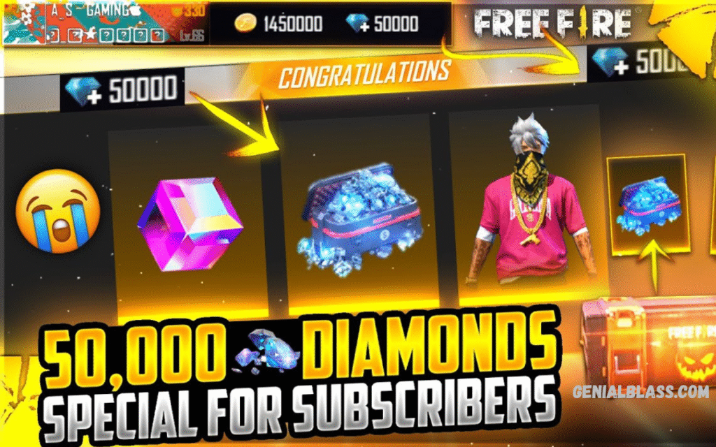 Buy Free Fire Diamonds at Low Cost