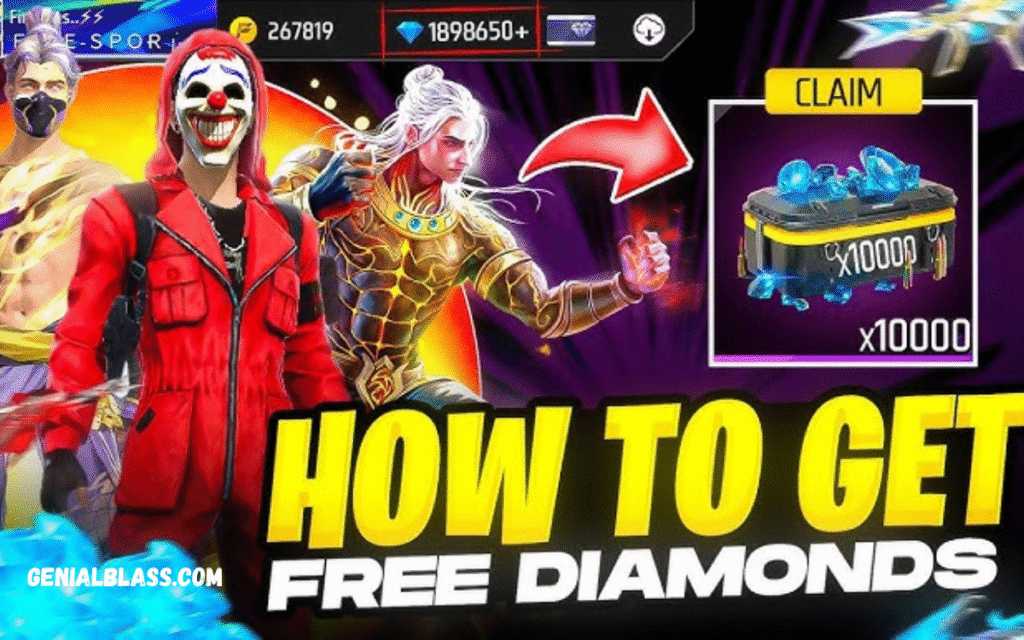 Get Free Diamonds in Free Fire