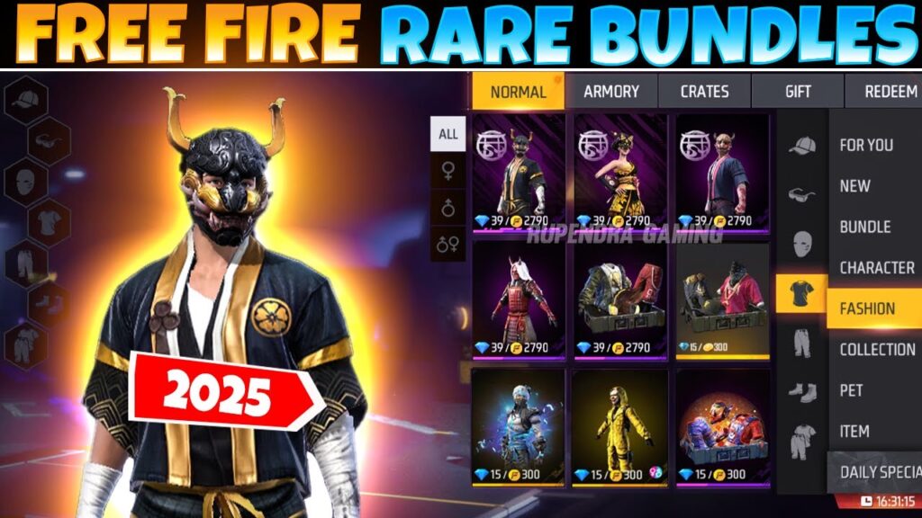 Free Fire Bundle Collection