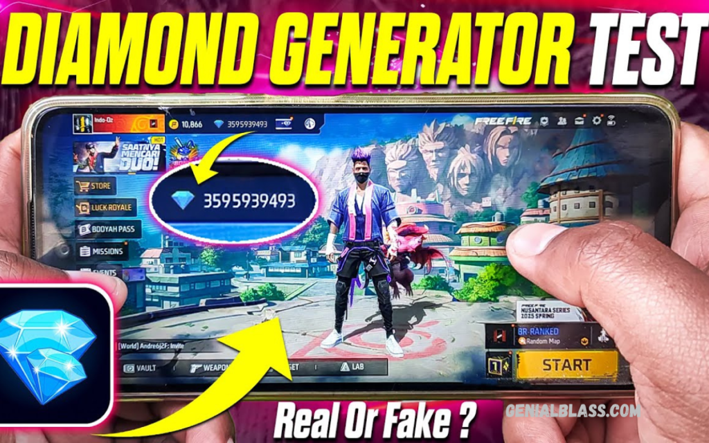 Free Fire Diamond Generator Real or Fake
