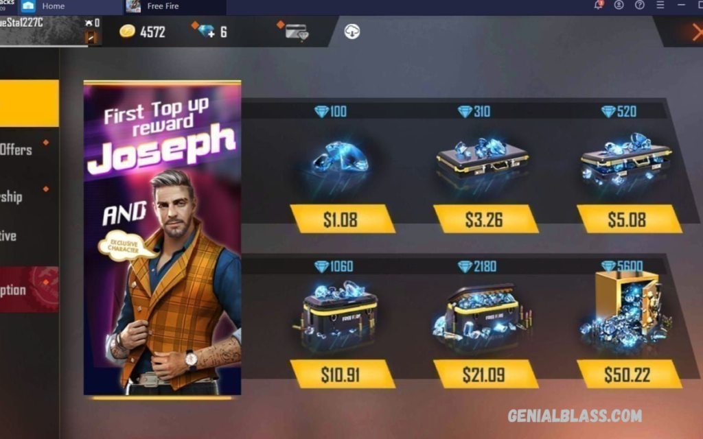 Free Fire Diamond Event Calendar 2026